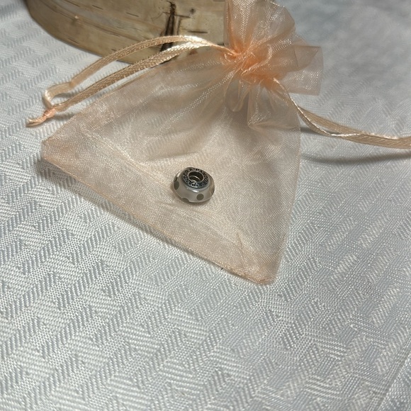 Pandora bracelet charm Murano polka dots 925 - Picture 3 of 4